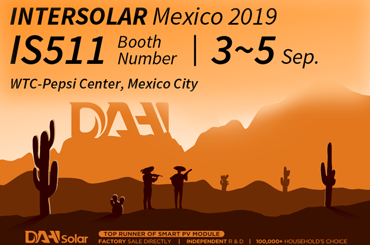 داه الشمسية حضور المكسيك intersolar مع 9bb نصف الخلايا الشمسية لوحة