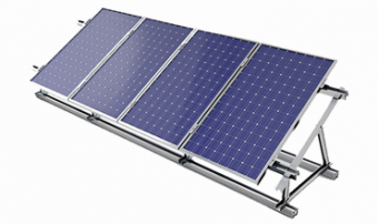 4KW قبالة نظام الطاقة الشمسية الشبكة مع البطارية 
