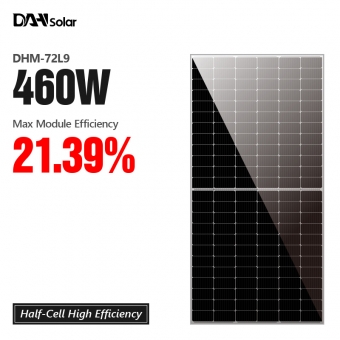  430W 435W 440W 445W 450W 455W 460W لوحة للطاقة الشمسية نصف خلية كفاءة عالية PV وحدة