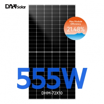 520W-550W الألواح الشمسية نصف خلية عالية الكفاءة PV الوحدة