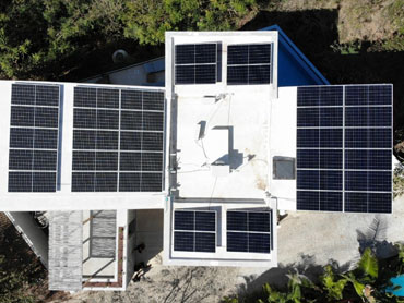 المكسيك 15.4 مشروع Home System Solar Project - DAH أحادية الألواح الشمسية 445W 