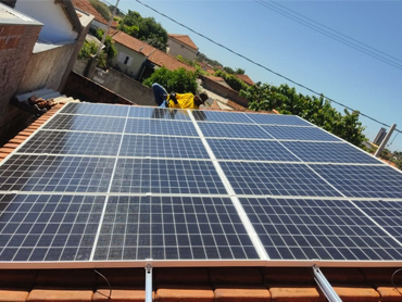 البرازيل 5kw 440W بولي . PV وحدة على الشبكة نظام المنزل الشمسي