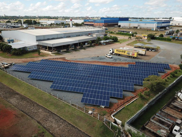 مشروع الألواح الشمسية في البرازيل Goiania 1000 قطعة
